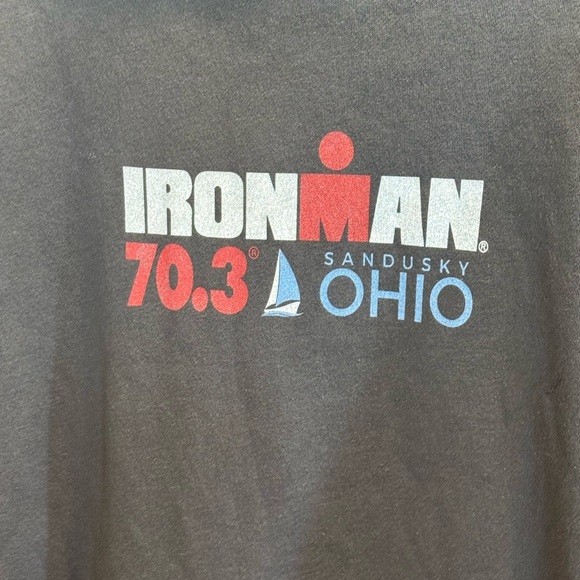 Ohio 70.3 Ironman Gray Hoodie unisex size XL - Picture 3 of 4